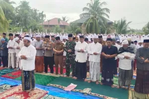 Warga Aceh Besar Menggelar Shalat Minta Hujan