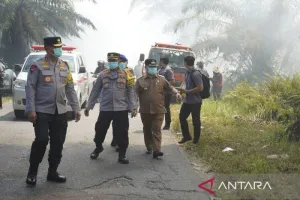 Jenderal Bintang Dua Terjun Langsung Kawal Penanganan Karhutla di Kotawaringin Timur