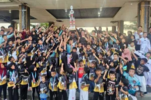 Tim Taekwondo ATC Bulungan Juara Umum untuk Kategori Pemula di BMC 2026