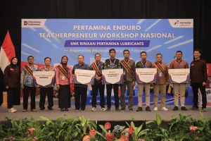 Bekali 54 Pendidik SMK se-Indonesia, Pertamina Lubricants Gelar Teacherpreneur Workshop 2026 di Surabaya