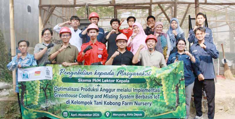 Canggih! PNJ Sulap Kebun Anggur Depok dengan Pendingin Be...