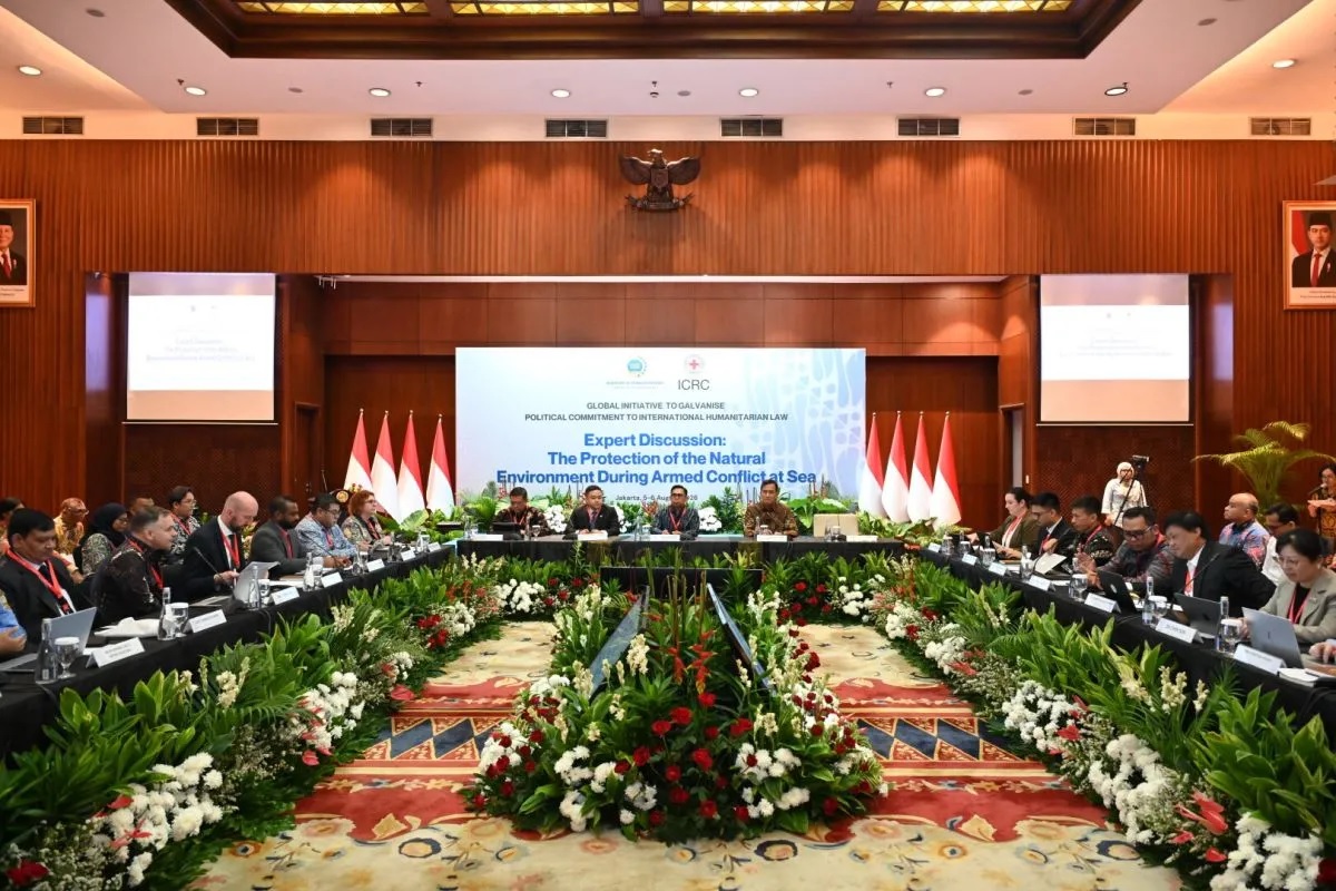 Indonesia Tekankan Kepatuhan pada Hukum Laut dalam Konfli...