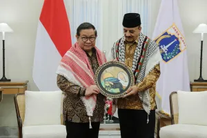 Terima Dubes Palestina, Gub...