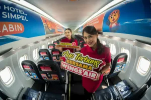 Penerbangan Perdana Wings Air Bandung - Lampung Resmi Mengudara  