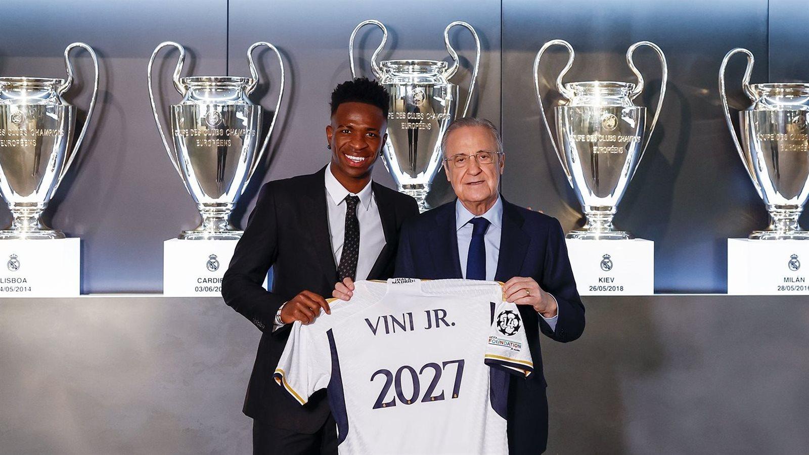 Real Madrid Perpanjang Kontrak Vinicius Junior hingga 203...