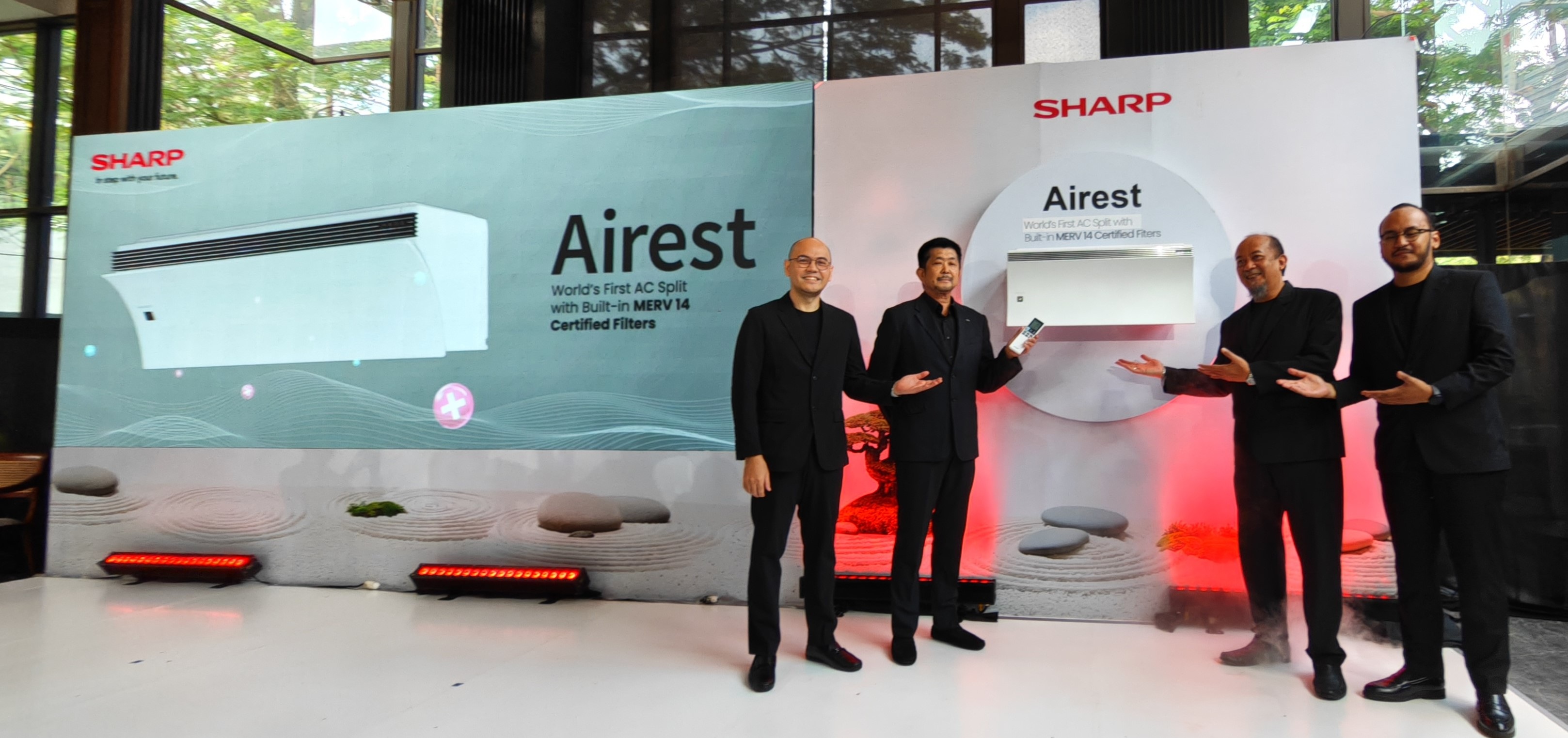 Sharp Indonesia Perkenalkan Airest, AC Split dengan Filte...