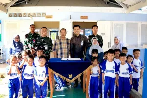 Lanud Sjamsudin Noor dan BRI Renovasi TK Angkasa 2, Wujudkan Harapan Anak.