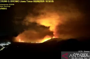 Penutupan Seluruh Pintu Masuk Wisata Bromo Dampak Kebakaran Hutan