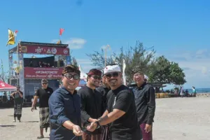 1.685 Layangan Meriahkan Mel Tanjung Kite Festival di Sanur Bali