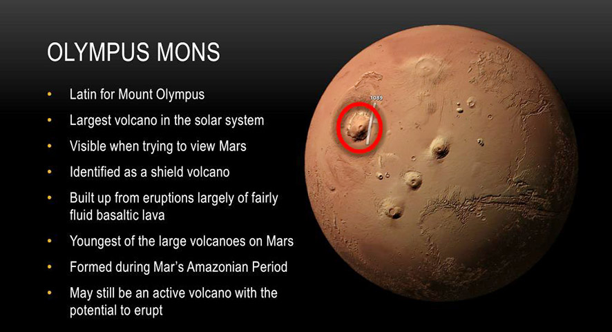 Mengapa Gunung Olympus Mons...