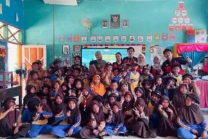 Pembekalan Mitigasi Bencana kepada Siswa SD Betao Sidrap 