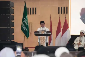 Doa Bersama 5.000 Jemaah, Gubernur Pramono Soroti Peran Anak Muda Demi Kota Jakarta