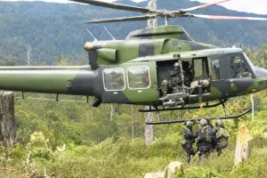 Koops TNI Habema Evakuasi Warga di Tengah Konflik Ugimba Papua Tengah