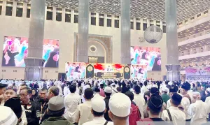 Menag Nasaruddin Umar Ajak Umat Doakan Keselamatan Bangsa di Zikir Kebangsaan Istiqlal