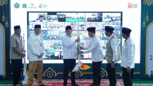 Menag Nasaruddin Umar Luncurkan Geber Mas Serentak di 50 Masjid dan Musala di Seluruh Indonesia 