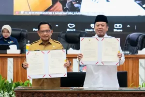 Mendagri dan Menteri ATR/BPN Teken SEB, Layanan BPHTB Dipercepat