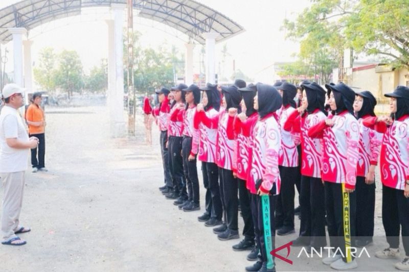 Paskibraka HSU Dilibatkan Jadi Duta Anti Narkoba di Setia...