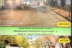 Pemprov Sulsel Perkuat Konektivitas Infrastruktur Makassar–Maros dengan Perbaiki Jalan Tamalanrea Raya