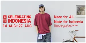 Sambut HUT RI, Uniqlo Hadirkan Penawaran Khusus untuk Koleksi LifeWear