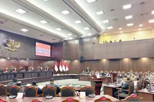 Sidang Uji Materiil KUHP Baru di MK, Polri dan KPK Sampaikan Keterangan