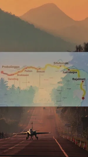 Tol Probolinggo-Banyuwangi akan Jadi Landasan Darurat Rafale Jika Pangkalan Udara TNI AU Dibombardir Musuh
