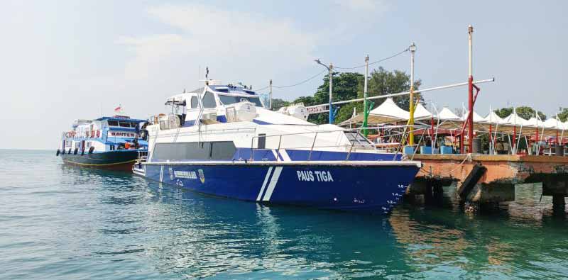 Warga Pulau Seribu Sangat Antusias Transportasi Laut Dike...