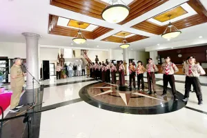 Bupati Malinau Beri Uang Saku Rp1 Juta untuk Peserta Jamnas XII 2026