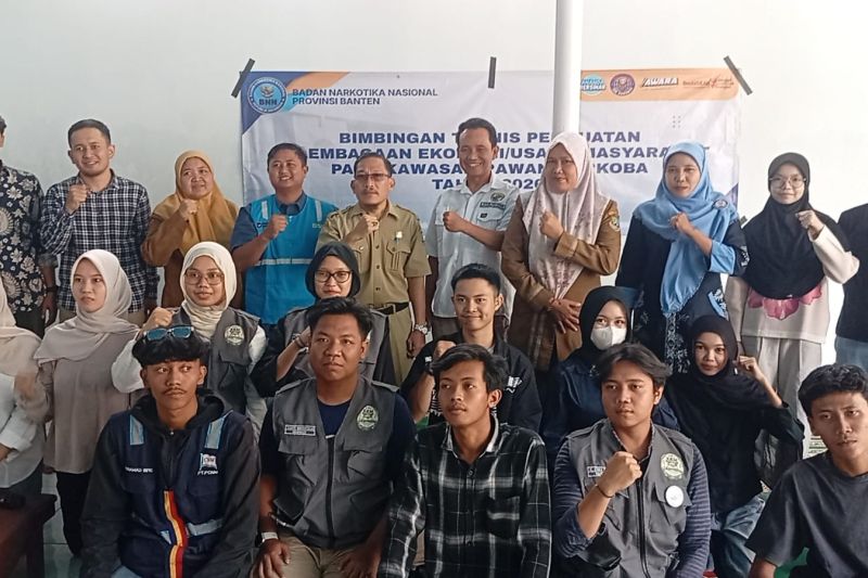 Ciptakan Peluang Ekonomi Produktif, BNNP Banten Latih Pem...