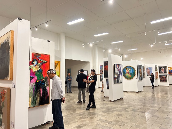 Komunitas Lingkaran Seni Bandung Gelar Pameran Lukisan �...