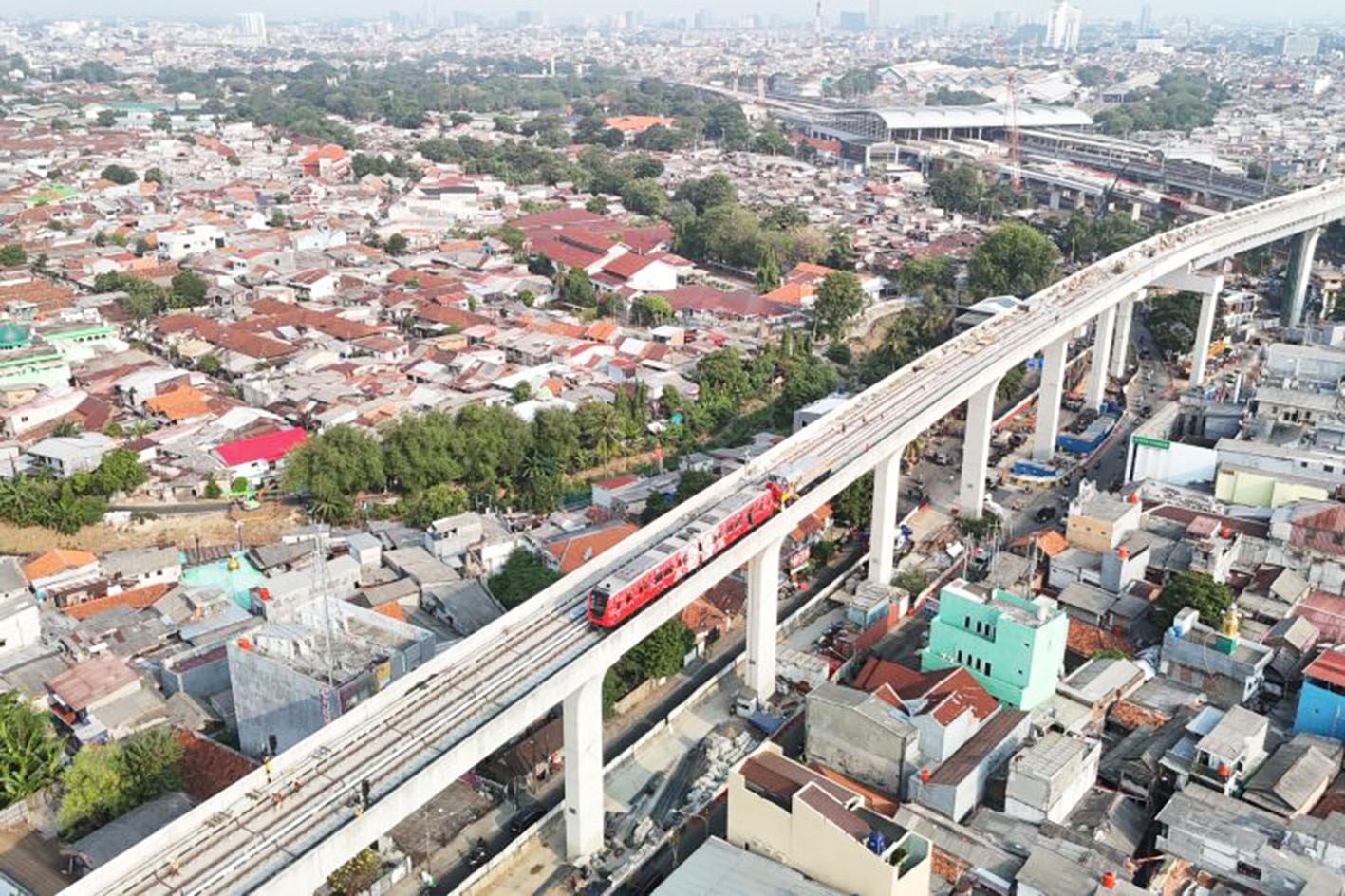 LRT Kelapa Gading Meluncur  ke Manggarai