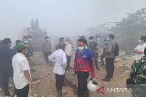 Pengerahan Tim Gabungan untuk Menangani Kebakaran TPSA Ciniru