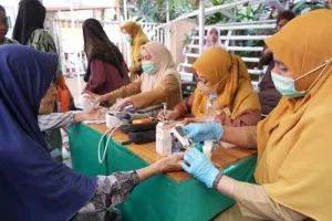 Peringati HUT ke-81 Kemerdekaan RI,  Pelindo Beri Layanan Kesehatan Gratis Bagi 200 Warga Rentan