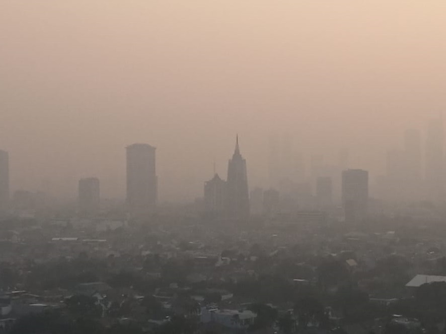 Jakarta Masuk 10 Kota dengan Kualitas Udara Terburuk Duni...