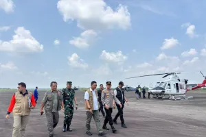 Kapolda Jambi Pantau Karhutla Muaro Jambi, 50 Hektare Lahan Gambut Terbakar