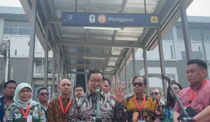 Pembangunan LRT Velodrome-Manggarai Capai 97,99 Persen, Siap Dioperasikan