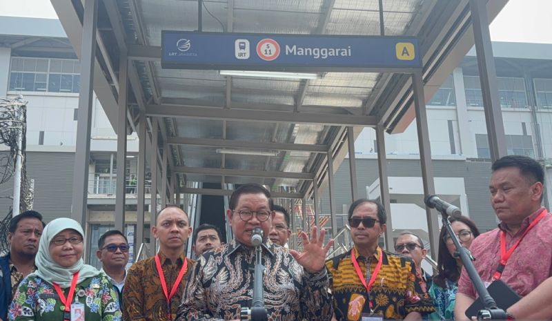 Pembangunan LRT Velodrome-Manggarai Capai 97,99 Persen, S...