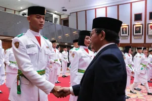 Pengukuhan Paskibraka DKI Jakarta 2026: Gubernur Pramono Pesan Soal Disiplin