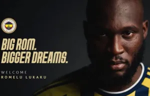 Penyerang Timnas Belgia Romelu Lukaku Resmi Berseragam Fenerbahce Setelah Tinggalkan Napoli