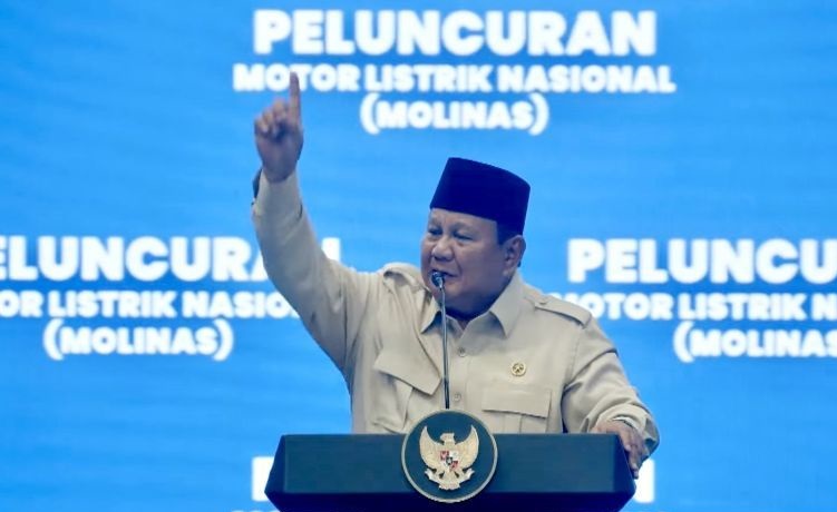 Prabowo Resmikan Motor Listrik Nasional, Dorong Indonesia Kurangi Ketergantungan BBM Impor