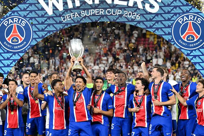 PSG Pertahankan Gelar Piala Super Eropa Usai Taklukkan As...