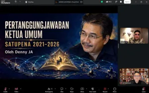 Denny JA Terpilih Kembali Secara Aklamasi Menjadi Ketua Umum SATUPENA 2026–2031