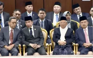 Jokowi, Jusuf Kalla, Boediono, Ma'ruf Amin Hadiri Sidang Tahunan 2026