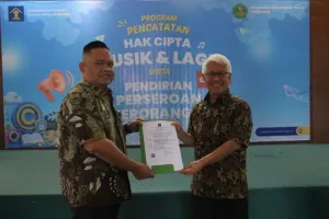 Kabar Baik bagi Musisi! Kemenkum Banten Fasilitasi Penerbitan 136 Sertifikat Hak Cipta Musik
