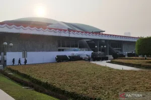 Kompleks Parlemen Senayan Bersiap Gelar Sidang Tahunan 2026