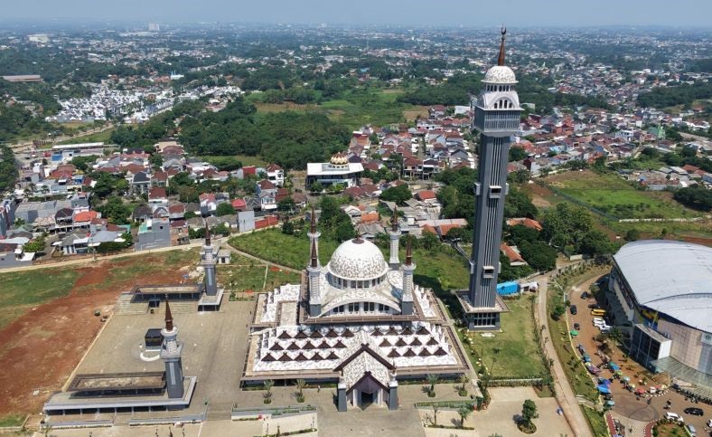 Pemkab Bogor Kembangkan Masjid Raya Nurul Wathon Jadi Destinasi Wisata Religi