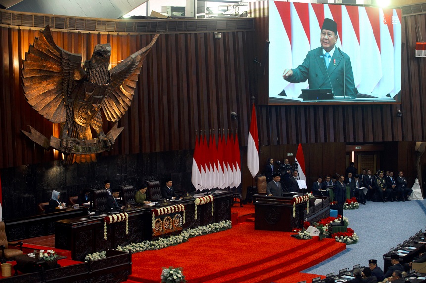 Prabowo Tegaskan APBN Bukan Sekadar Dokumen Keuangan, tapi Alat Perjuangan.