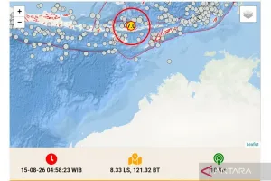 Gempa Tujuh Magnitudo di NTT Terasa hingga Lombok