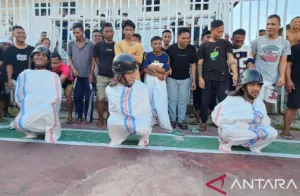 Memeriahkan HUT RI dengan Lomba Bersama Warga Binaan Lapas Gorontalo