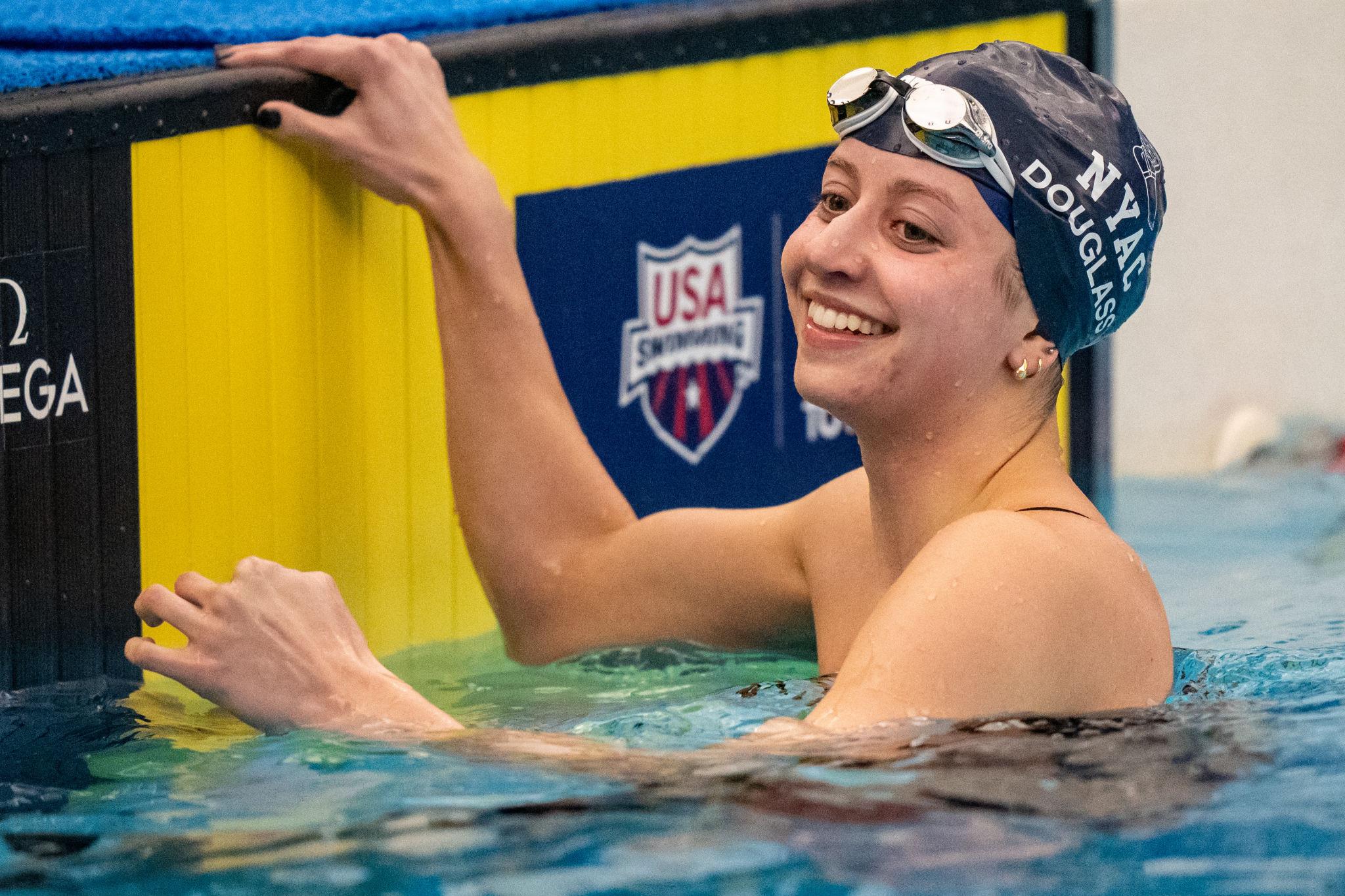 Kate Douglass Rebut Rekor Dunia Renang 50 m Gaya Bebas, D...