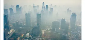 Kualitas Udara Jakarta Terburuk Kedua di Dunia Minggu Pagi Ini